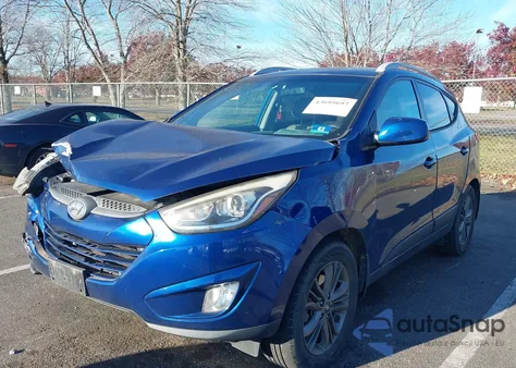 2014 Hyundai Tucson Se z USA, uszkodzony, nr VIN KM8JUCAG1EU799787